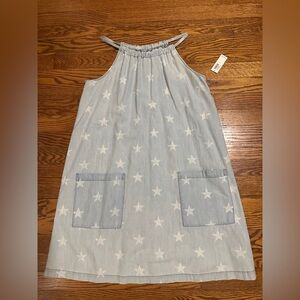 Star Print Halter Dress